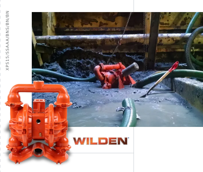 Wilden Pump In Use