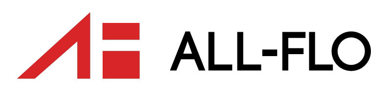The All-Flo logo in red
